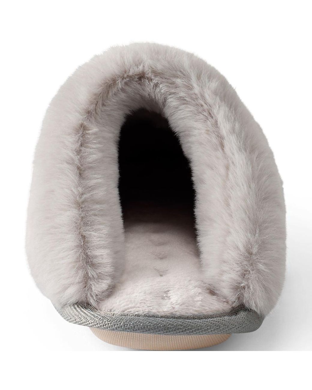 Lands' End Gray Pantoffel