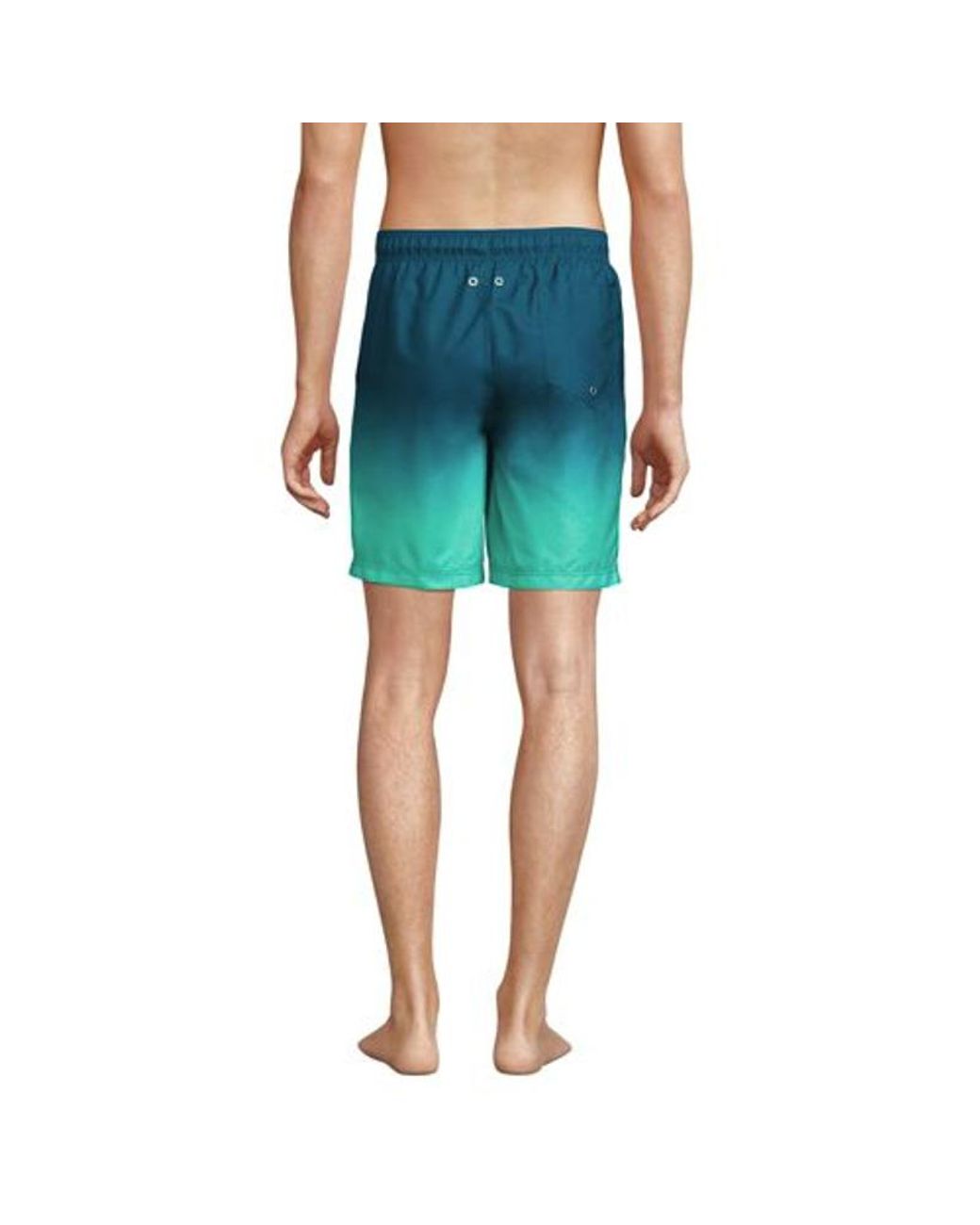 Lands' End 8-inch Swim Shorts in Blue for Men | Lyst UK