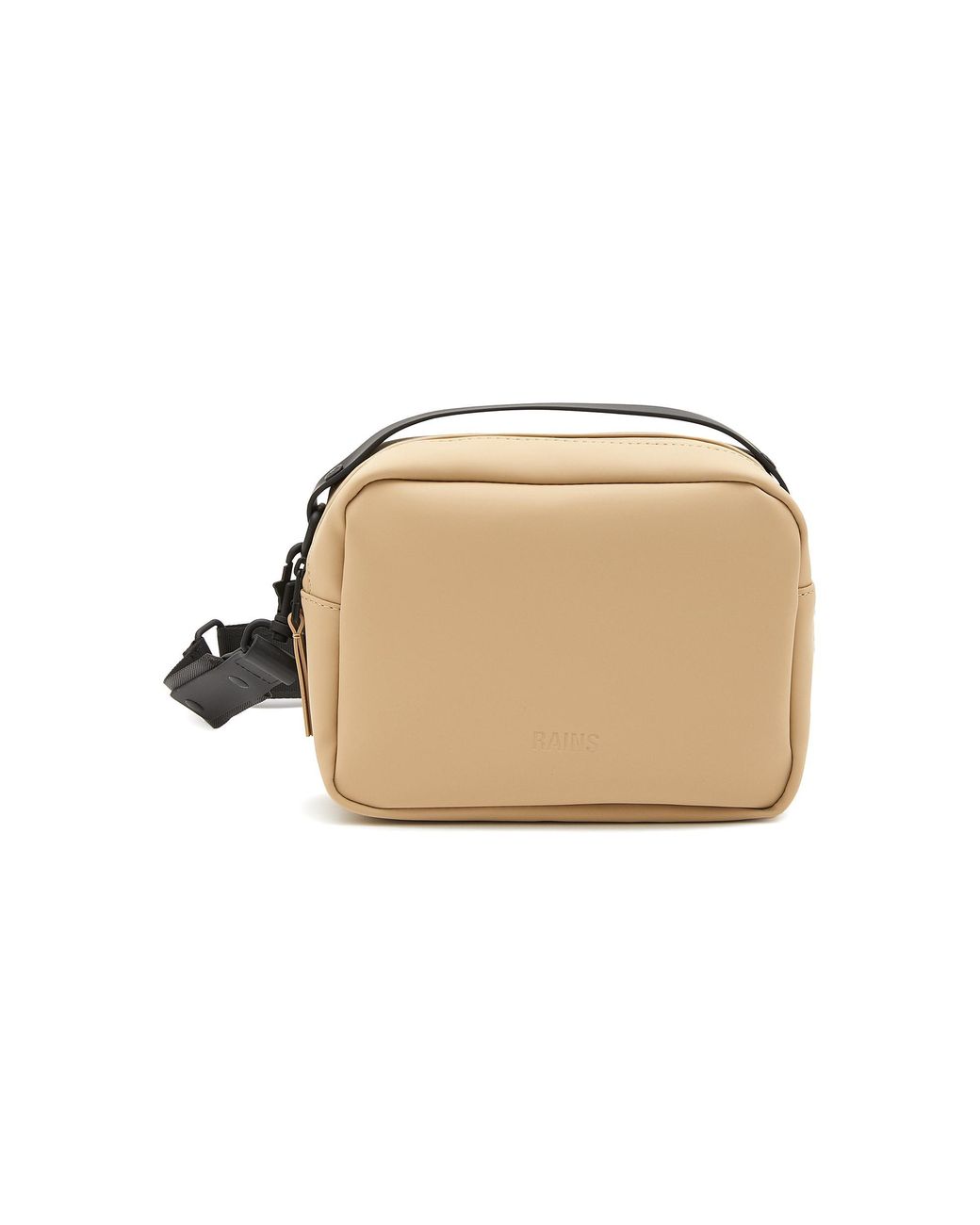 Rains 'box' Waterproof Crossbody Bag in Natural for Men Lyst
