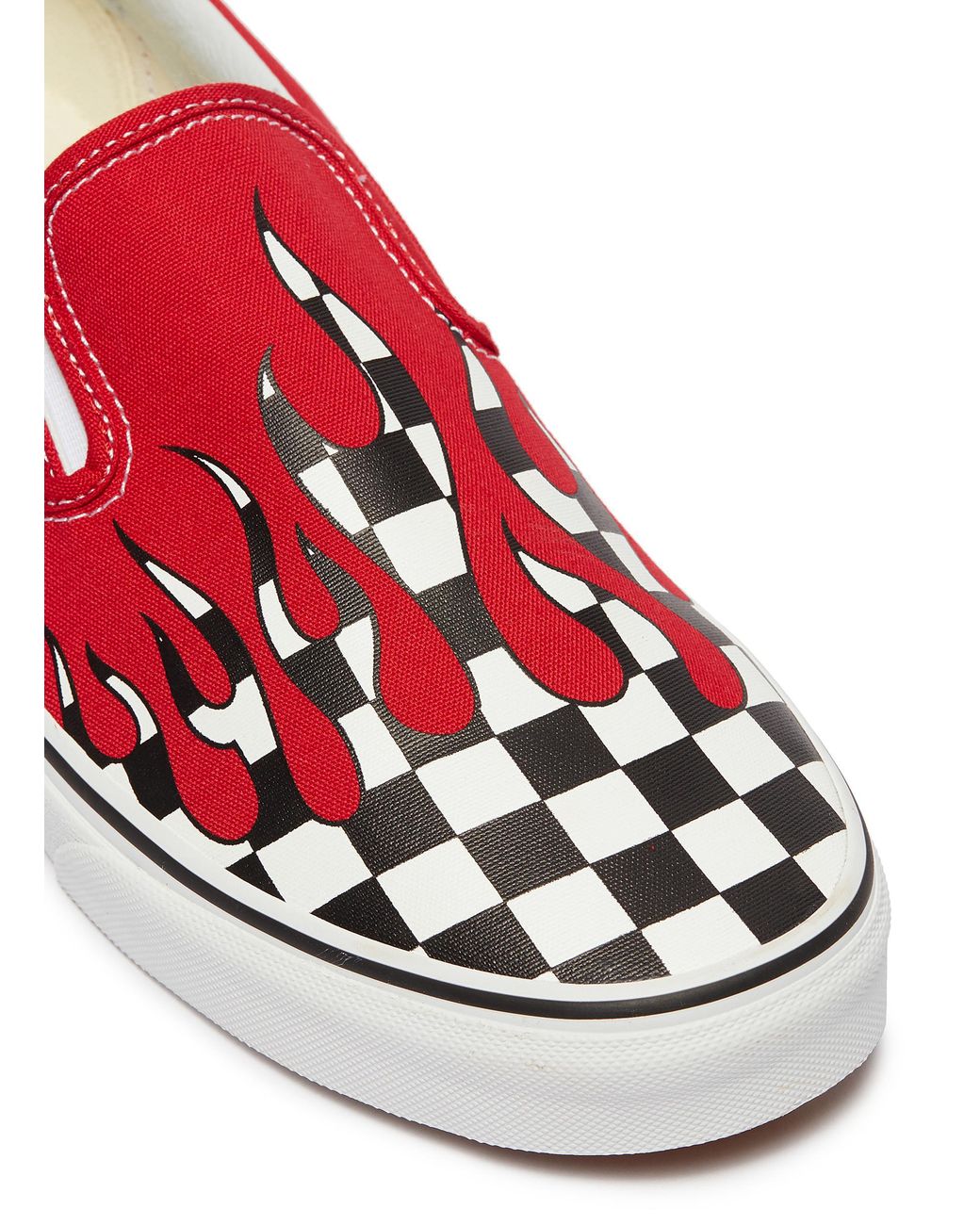 Vans 'classic Slip-on' Canvas Skates in Red for Men |