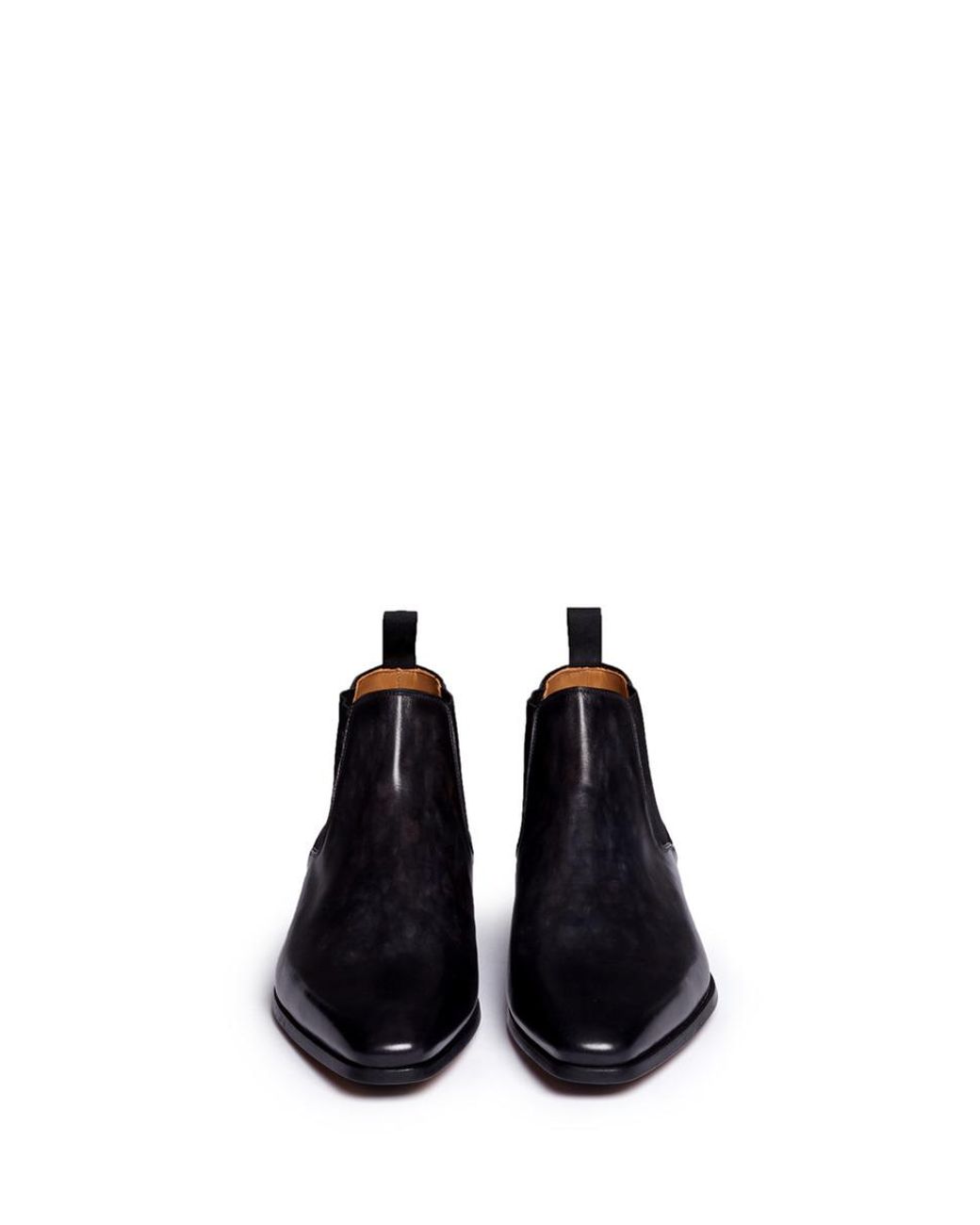 magnanni chelsea boots black