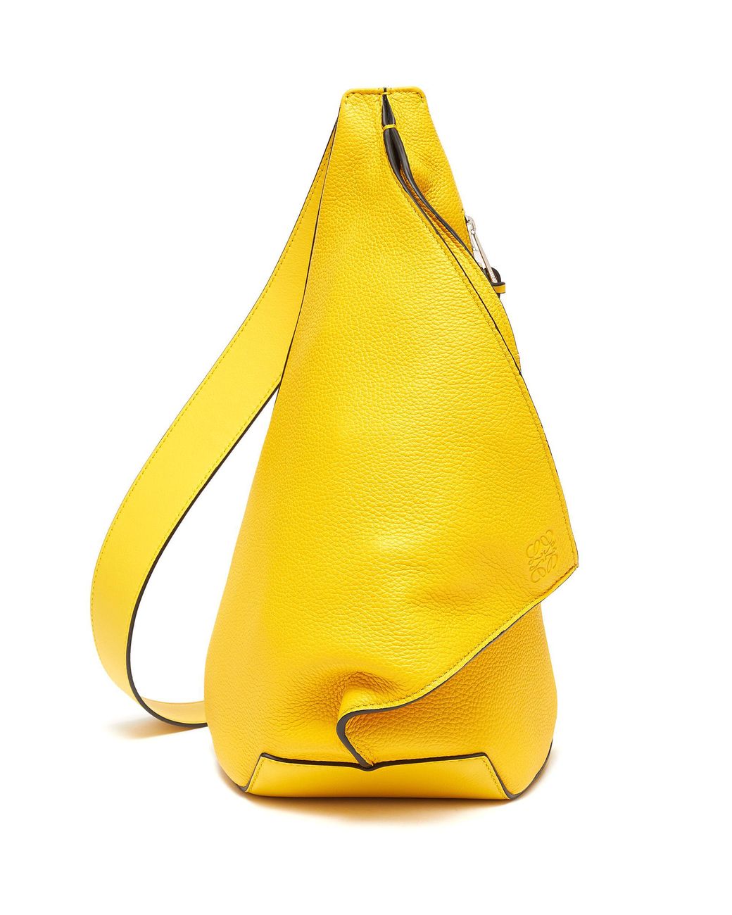 Loewe 'anton Sling' Fold Over Leather Bumbag Men Bags Messenger Bags 'anton Sling' Fold Over