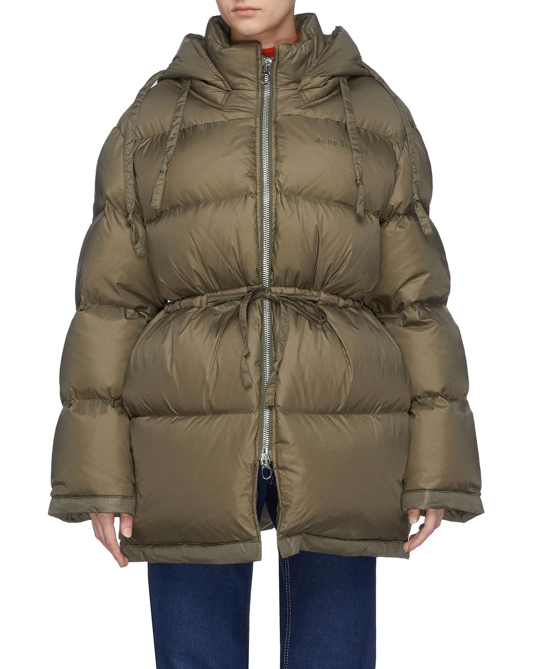 Acne studios hooded down jacket sales