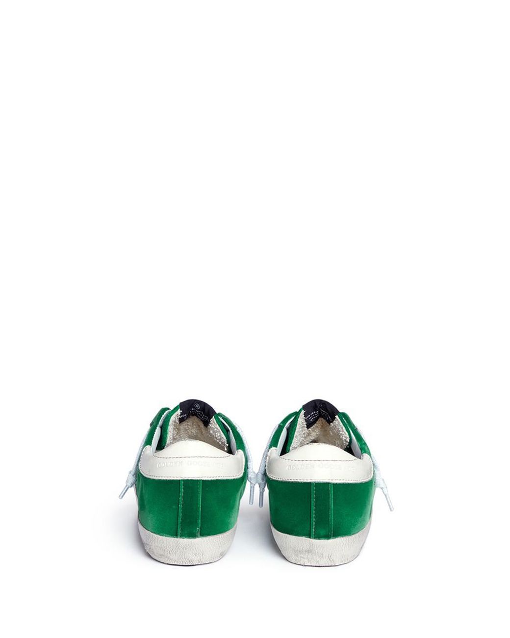 Golden goose sale green velvet