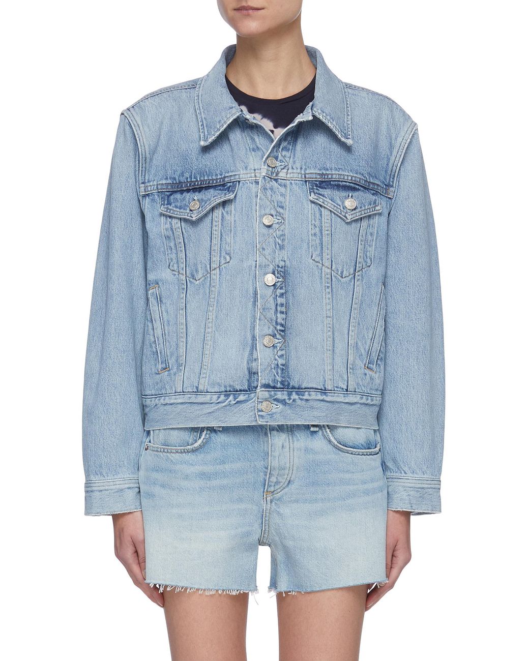 Agolde 'blanca' Elasticated Back Denim 