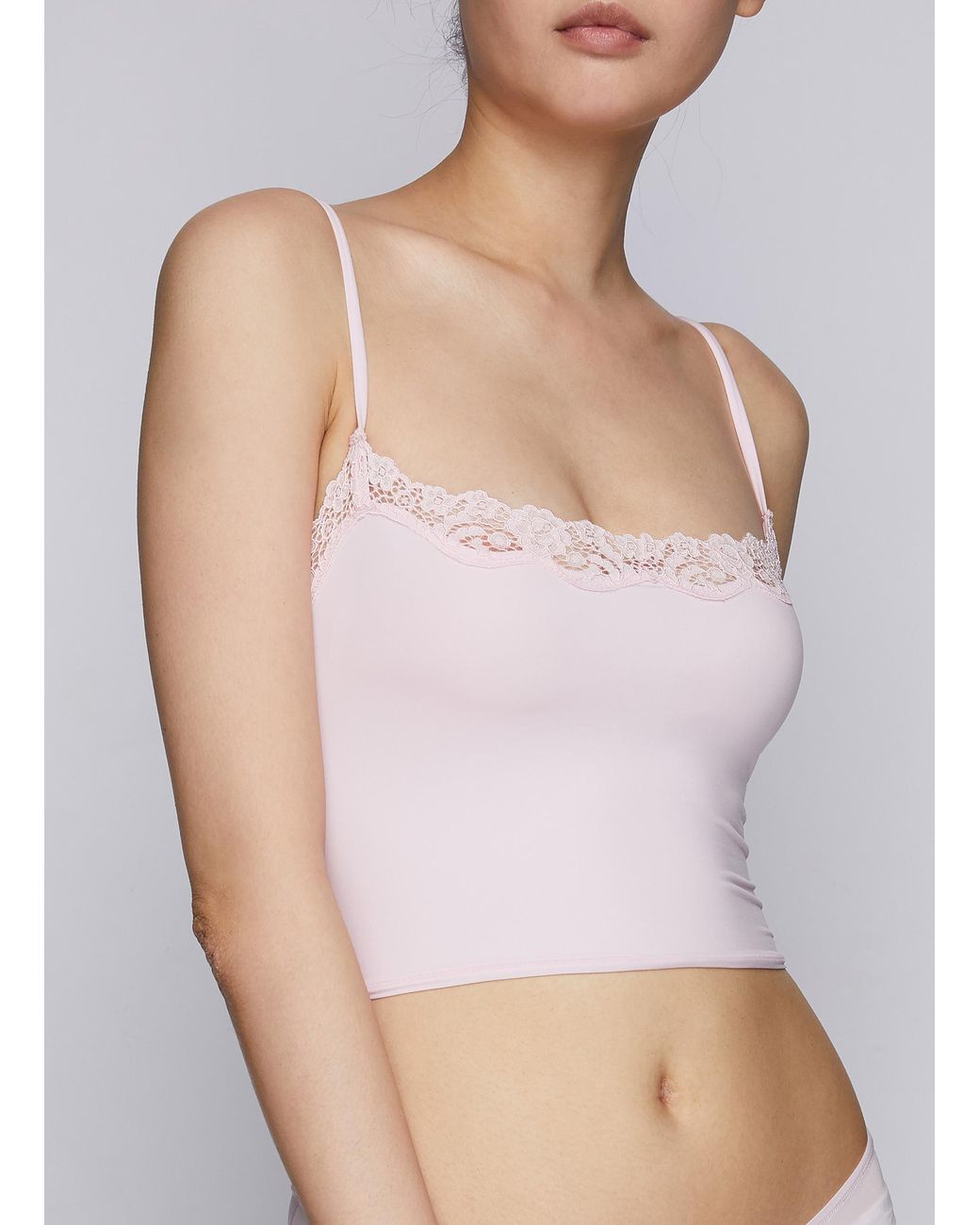 Skims 'fits Everybody' Lace Cami in Pink