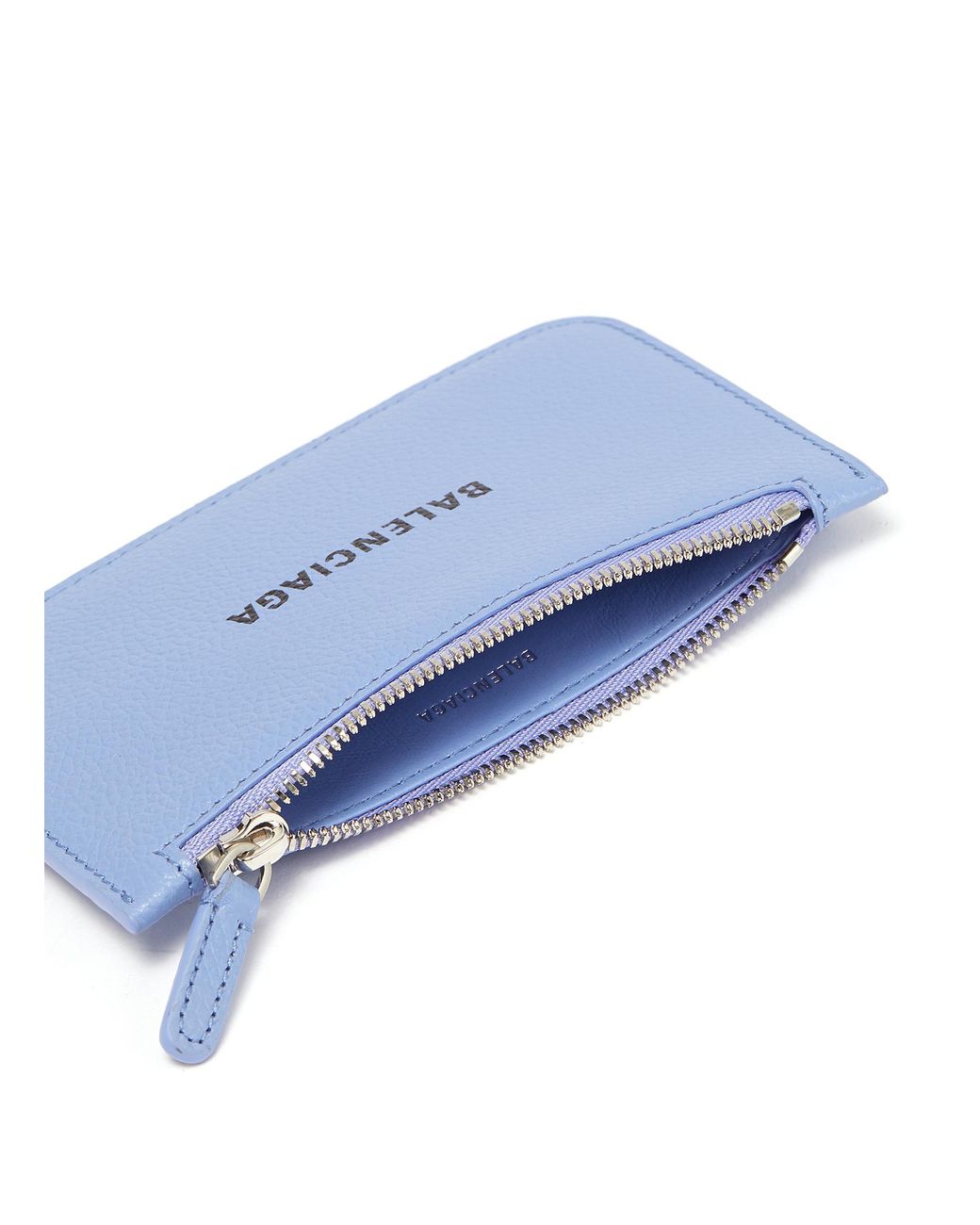 Balenciaga 'cash Long' Coin And Cardholder in Blue | Lyst