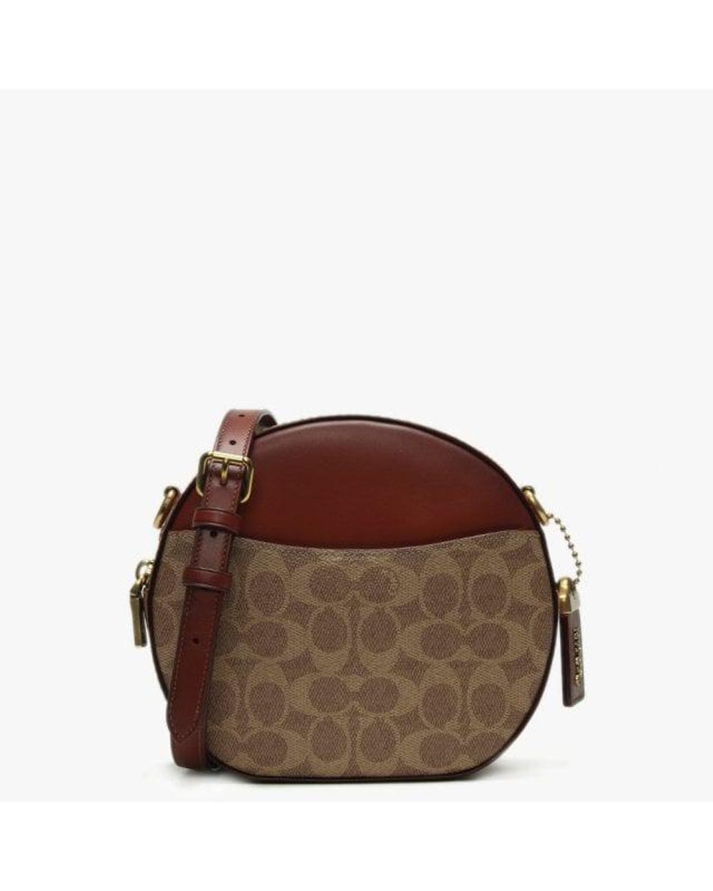 coach round crossbody bag