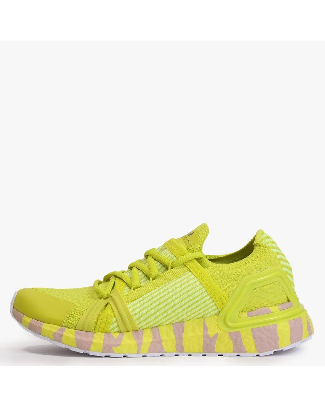 adidas By Stella McCartney Ultraboost 20 Sneaker In Yellow Recycled Fabric  | Lyst