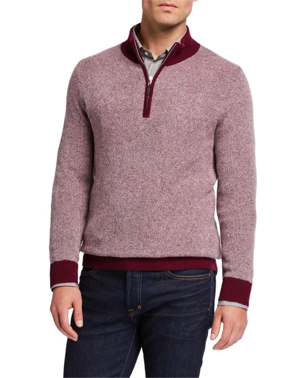 AngelSpace Mens Cardi Solid-Colored Classic Wild Tshirt Sweater