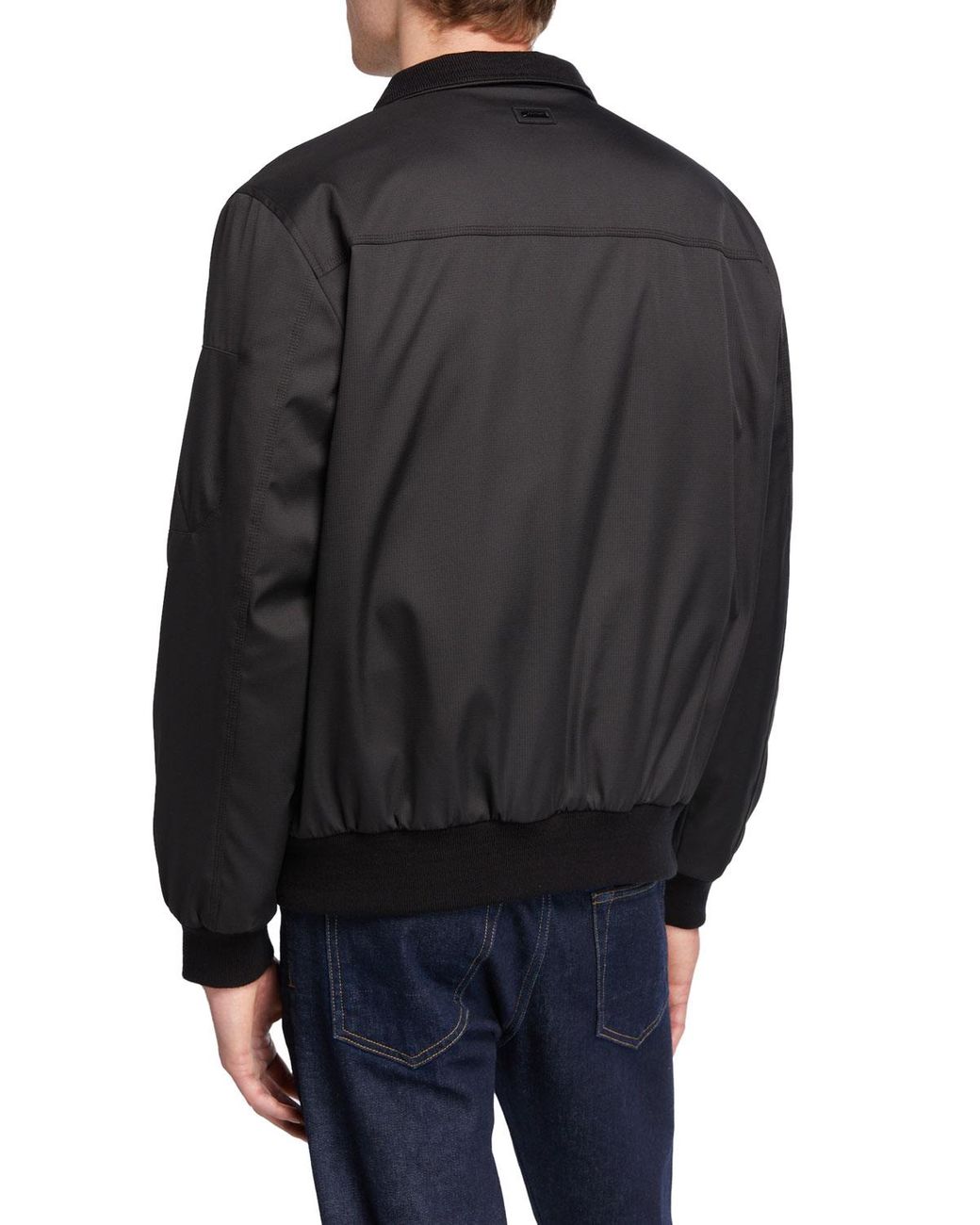 calvin klein men's ripstop bomber jacket