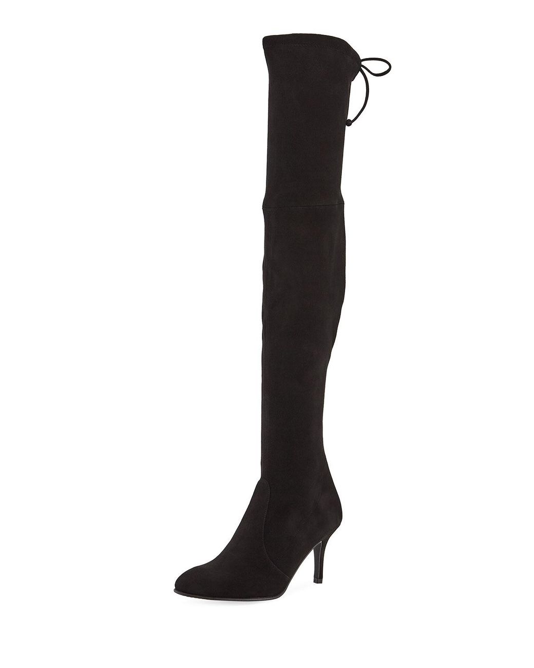 Stuart Weitzman Tiemodel Suede Over-the-knee Boots in Taupe (Black) - Save 53% - Lyst