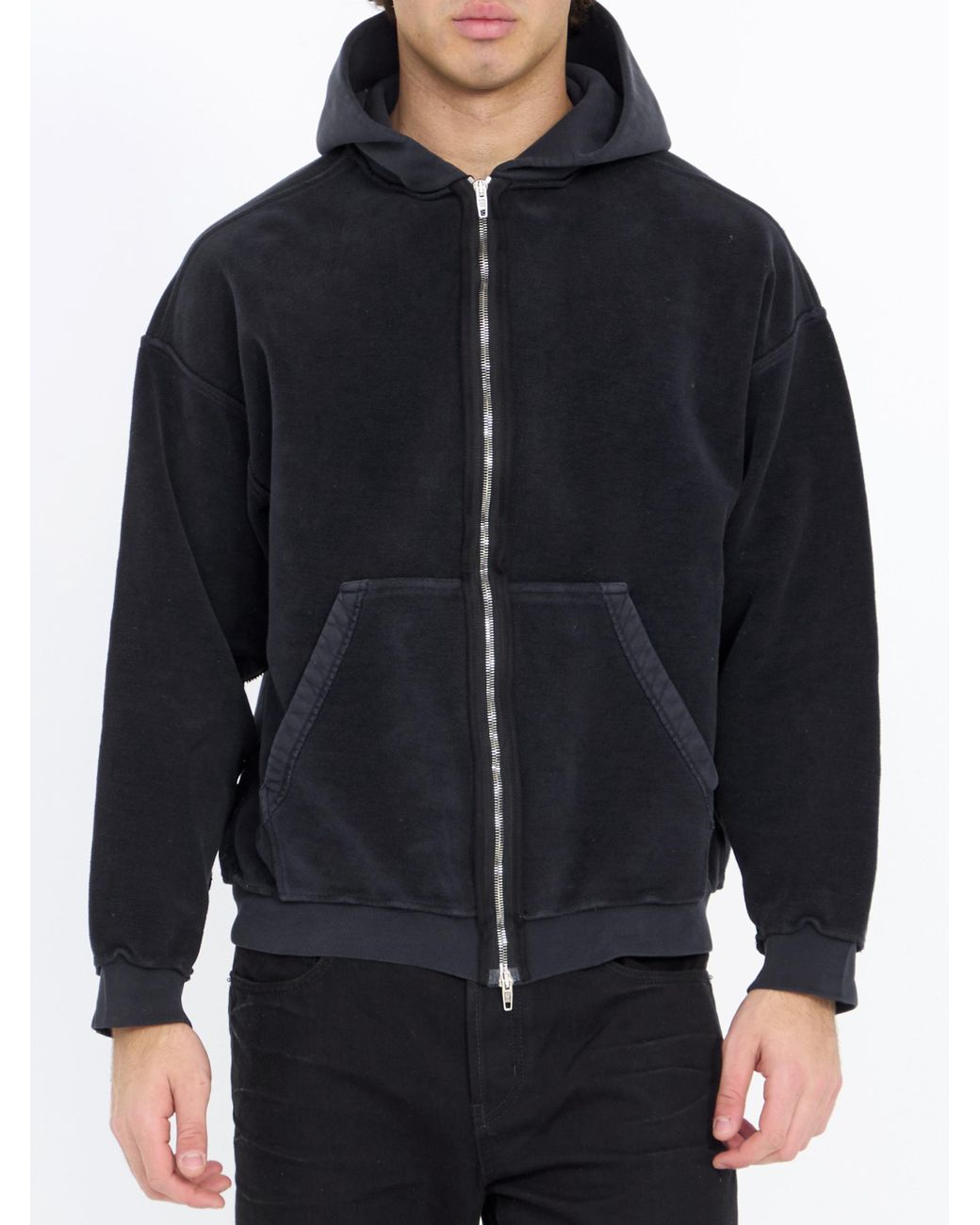 【バレンシアガ】Inside Out Medium Fit Hoodie フーディ Balenciaga Inside Out Hoodie in Blue for Men | Lyst