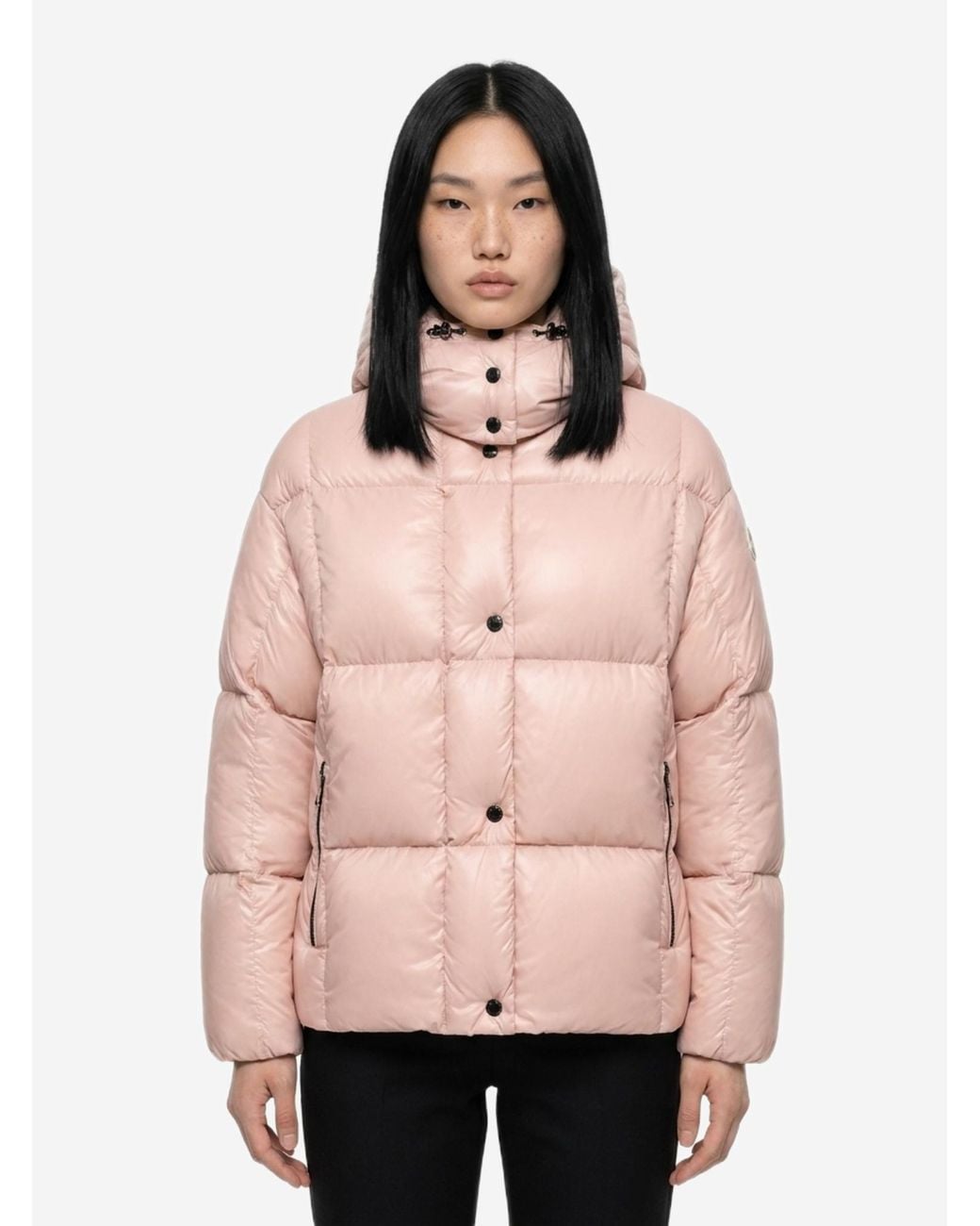 Moncler Pink Short Parana Down Jacket