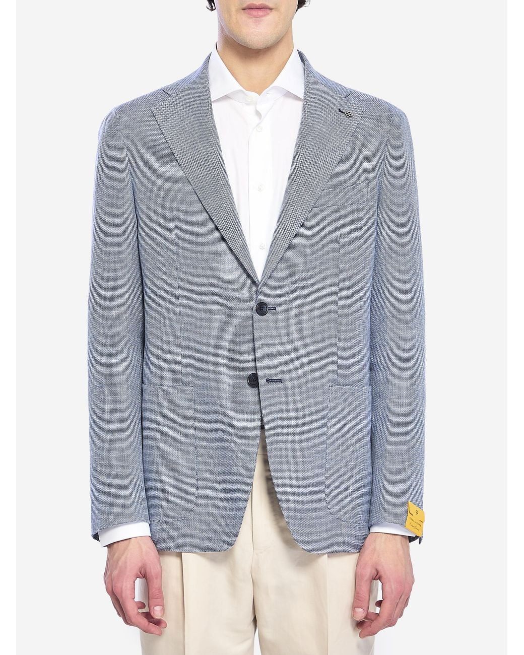 Tagliatore Blue Jacket for men