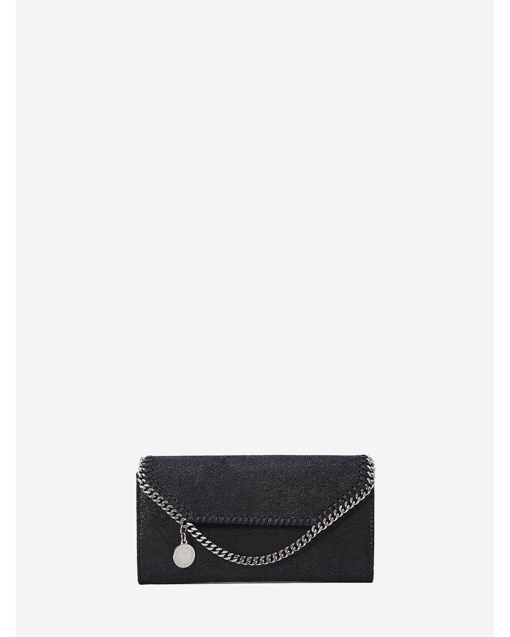 Stella McCartney White Falabella Continental Wallet On Chain