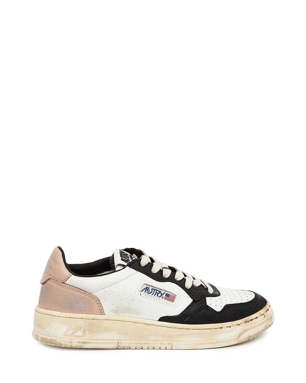 Autry Medalist Low Super Vintage Sneakers in White | Lyst