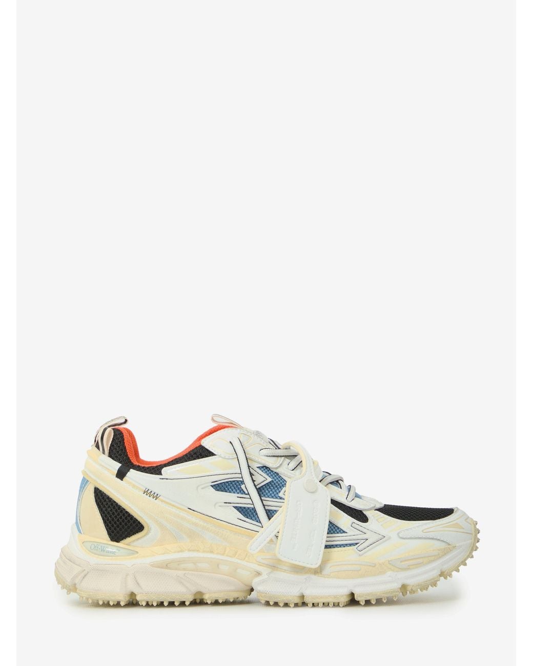 Off-White c/o Virgil Abloh White Be Right Back Wornout Sneakers for men