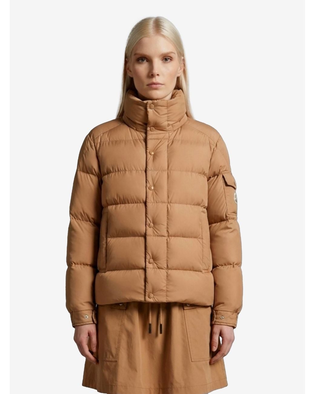 Moncler Natural Short Maya 70 Down Jacket