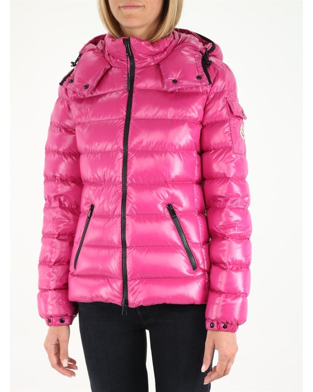 moncler pink jacket