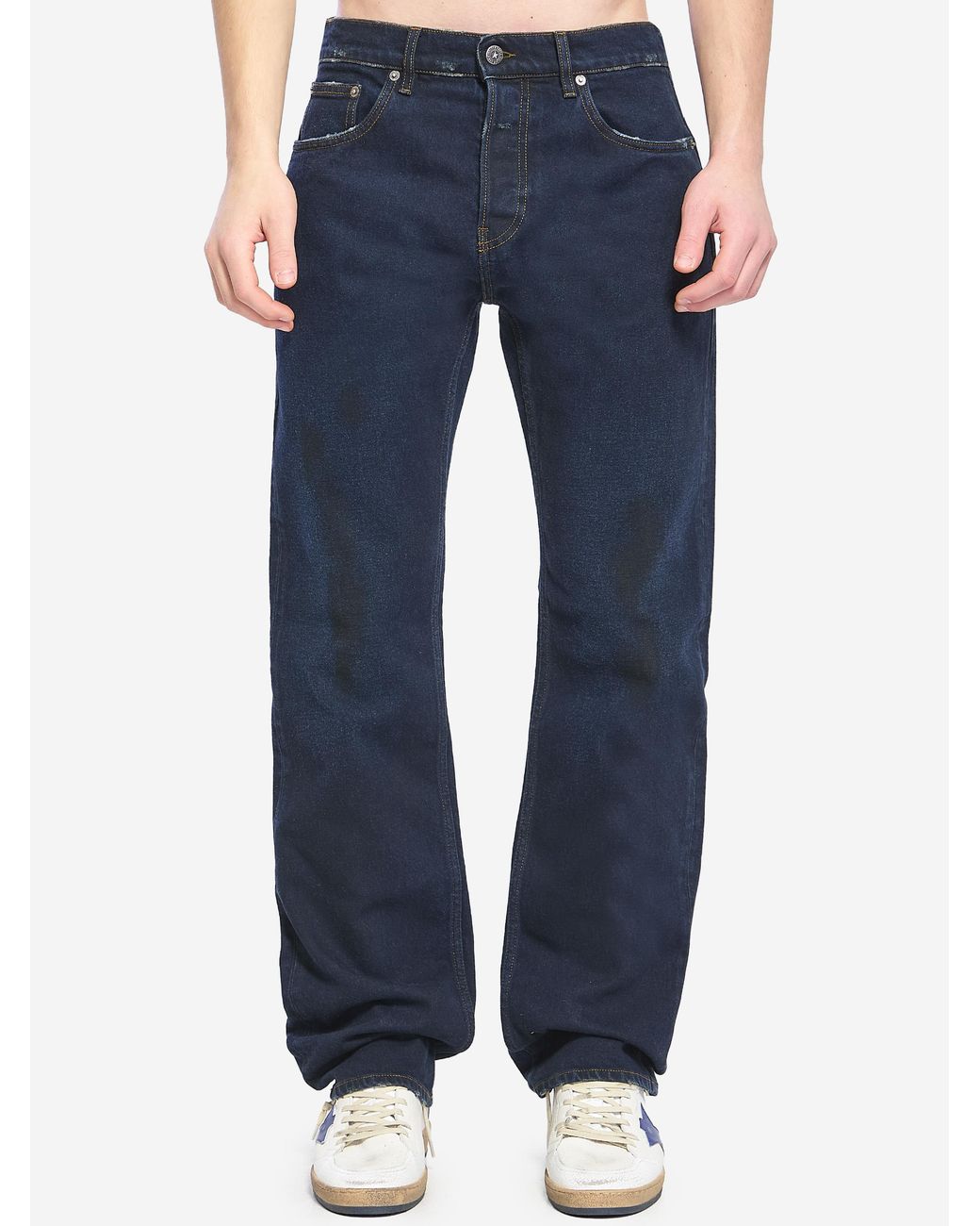 Golden Goose Deluxe Brand Blue Journey Slim Jeans for men