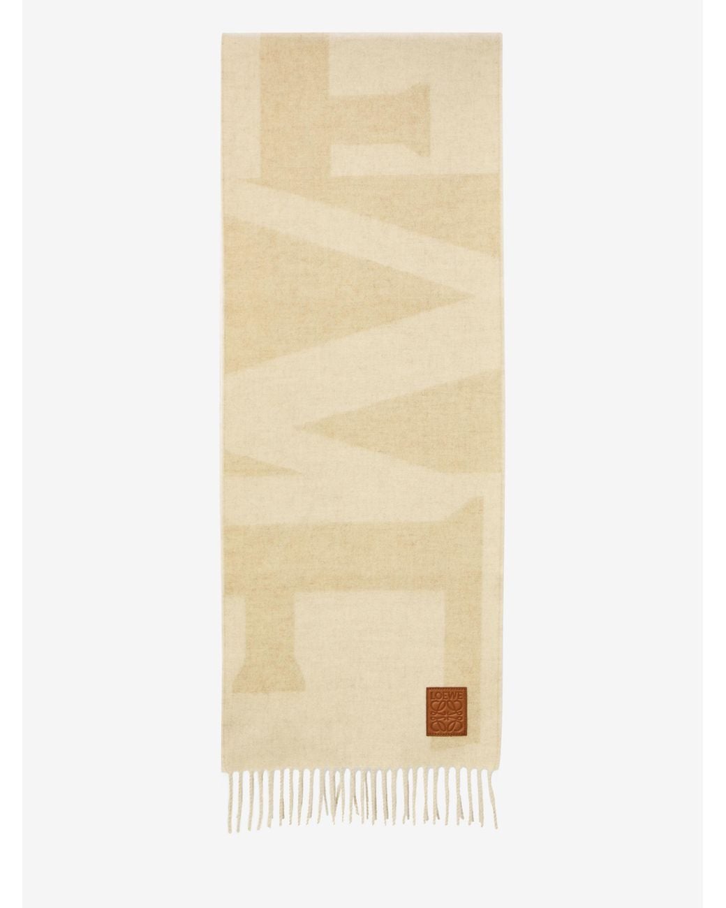Loewe Natural Cashmere Scarf for men