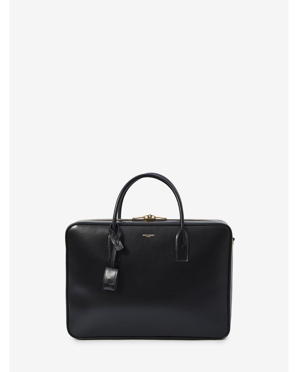 Saint Laurent Black Sac De Jour Bowler Bag for men