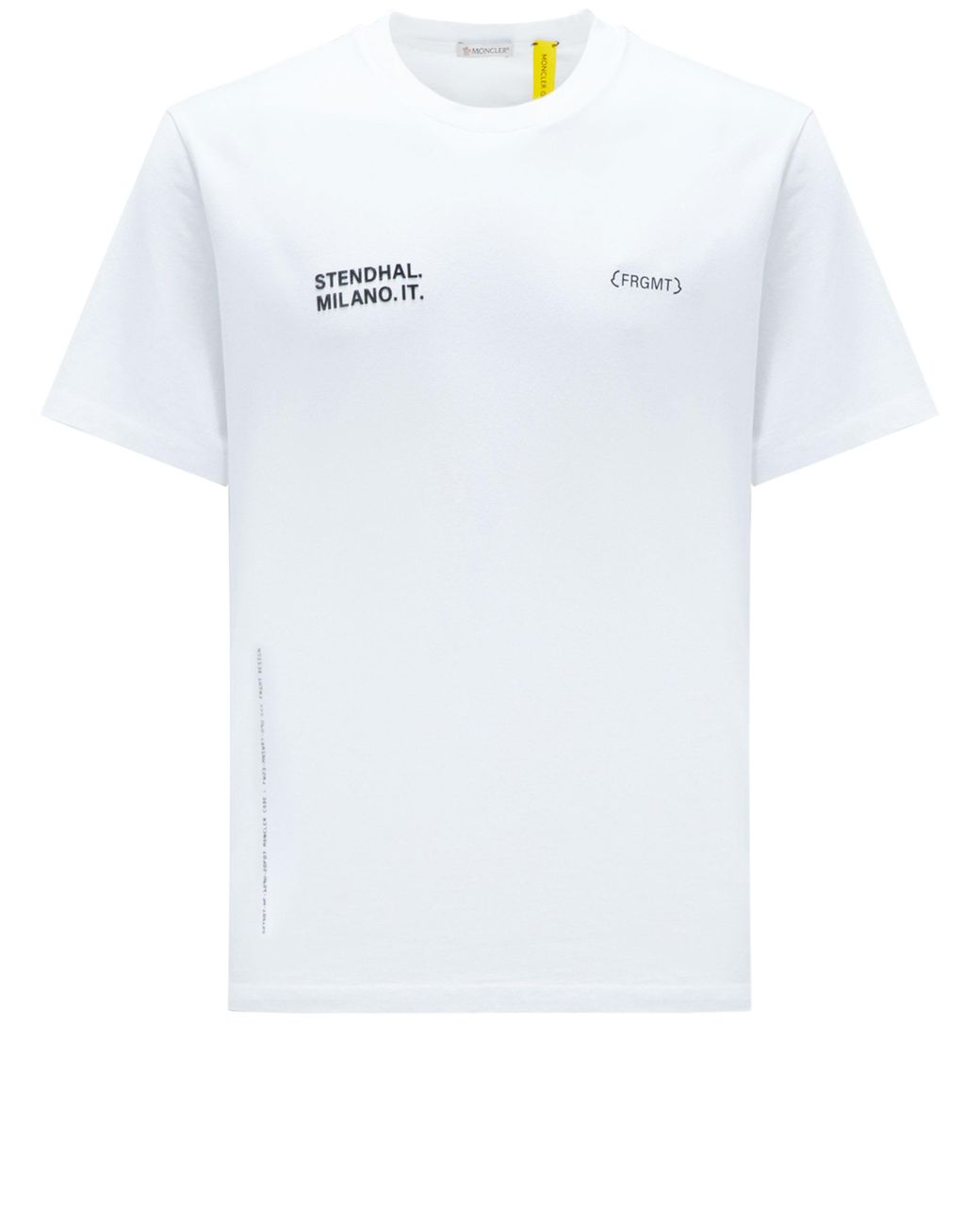 moncler rubberized print t shirt