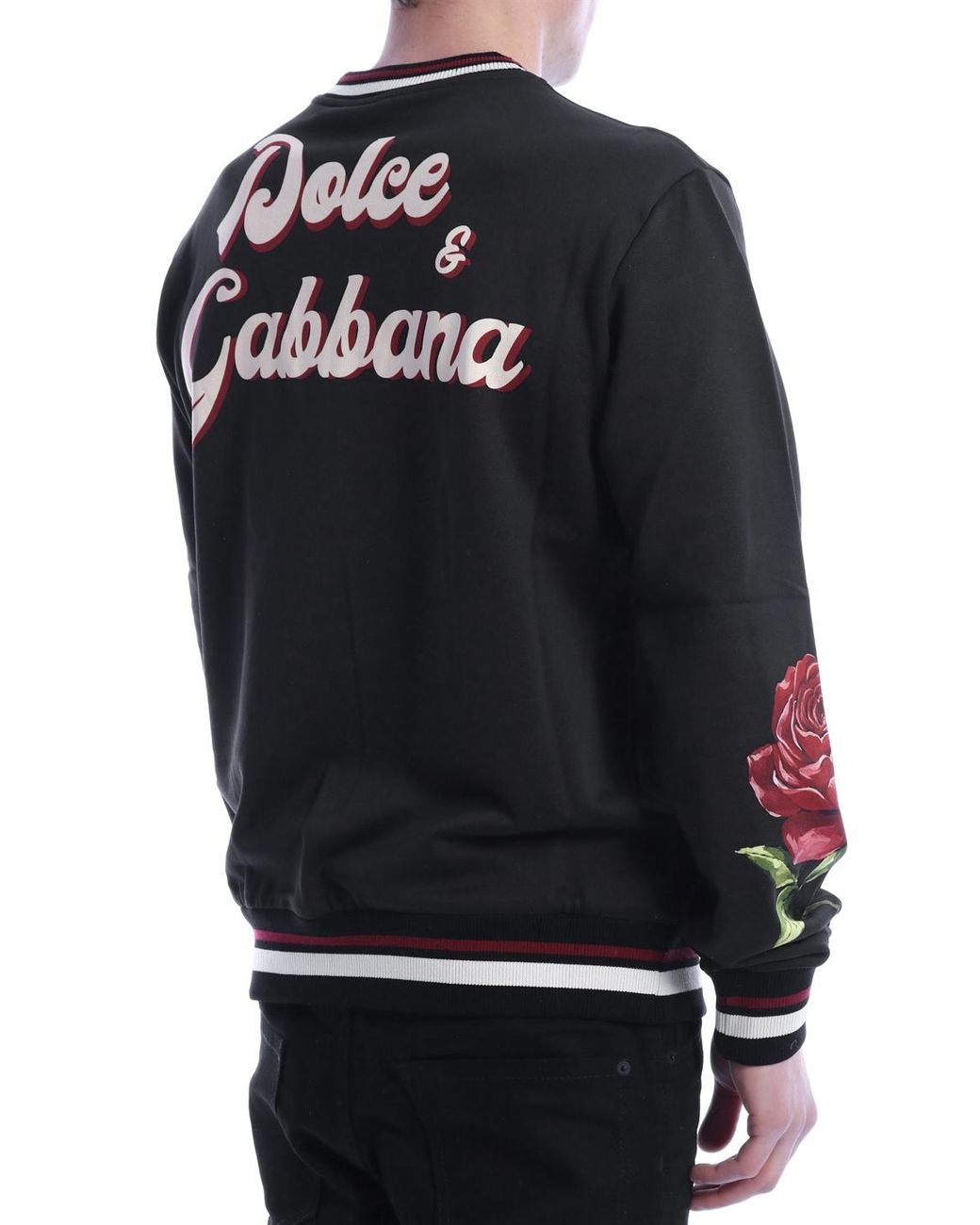 Dolce u0026 Gabbana Sweatshirt Choose Me Black for Men | Lyst UK