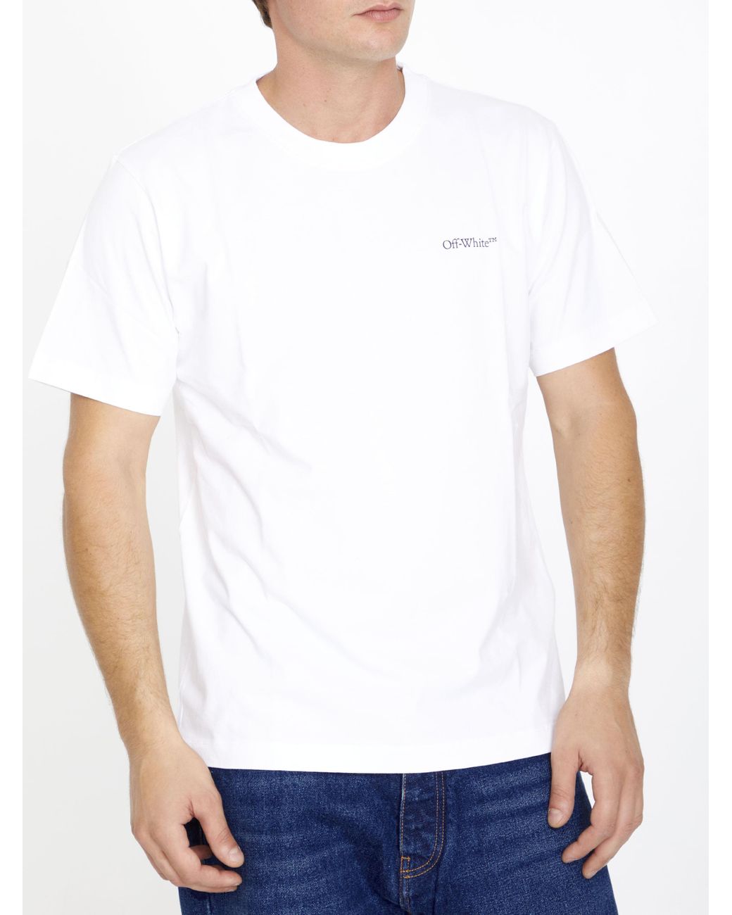 off-white オフホワイト★スクラッチアロー Tシャツ Off-White c/o Virgil Abloh Scratch Arrow T-shirt in White