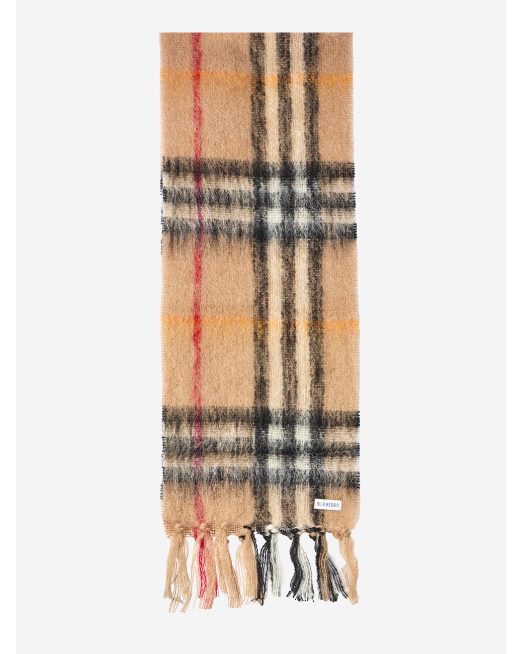 Burberry Natural Check Printed Scarf