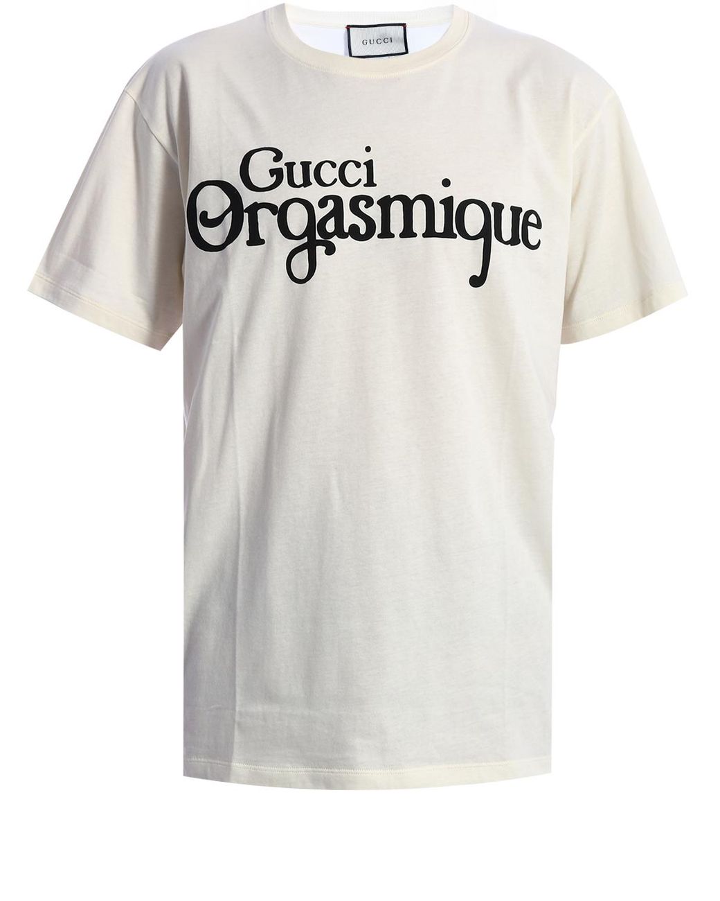 Gucci Orgasmique Print Oversize T-shirt in White for Men | Lyst