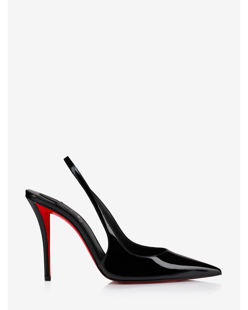 Christian Louboutin Black Miss Z Sling Back