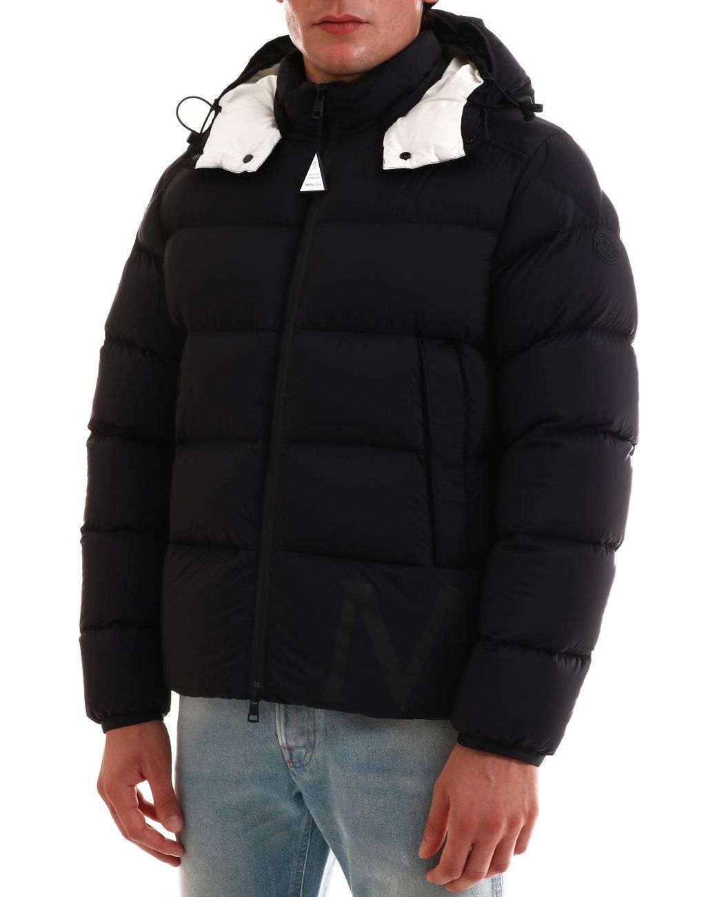 Moncler Black Down Jacket Wilms for Men | Lyst Canada
