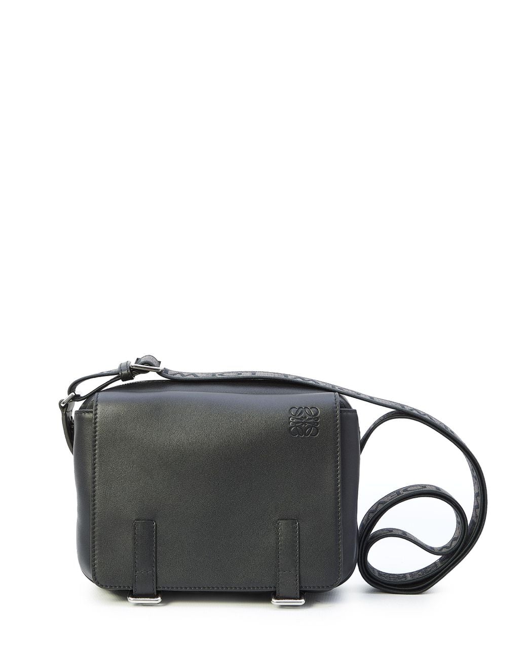 Loewe Military Xs Messenger Bag in Black for Men | Lyst
