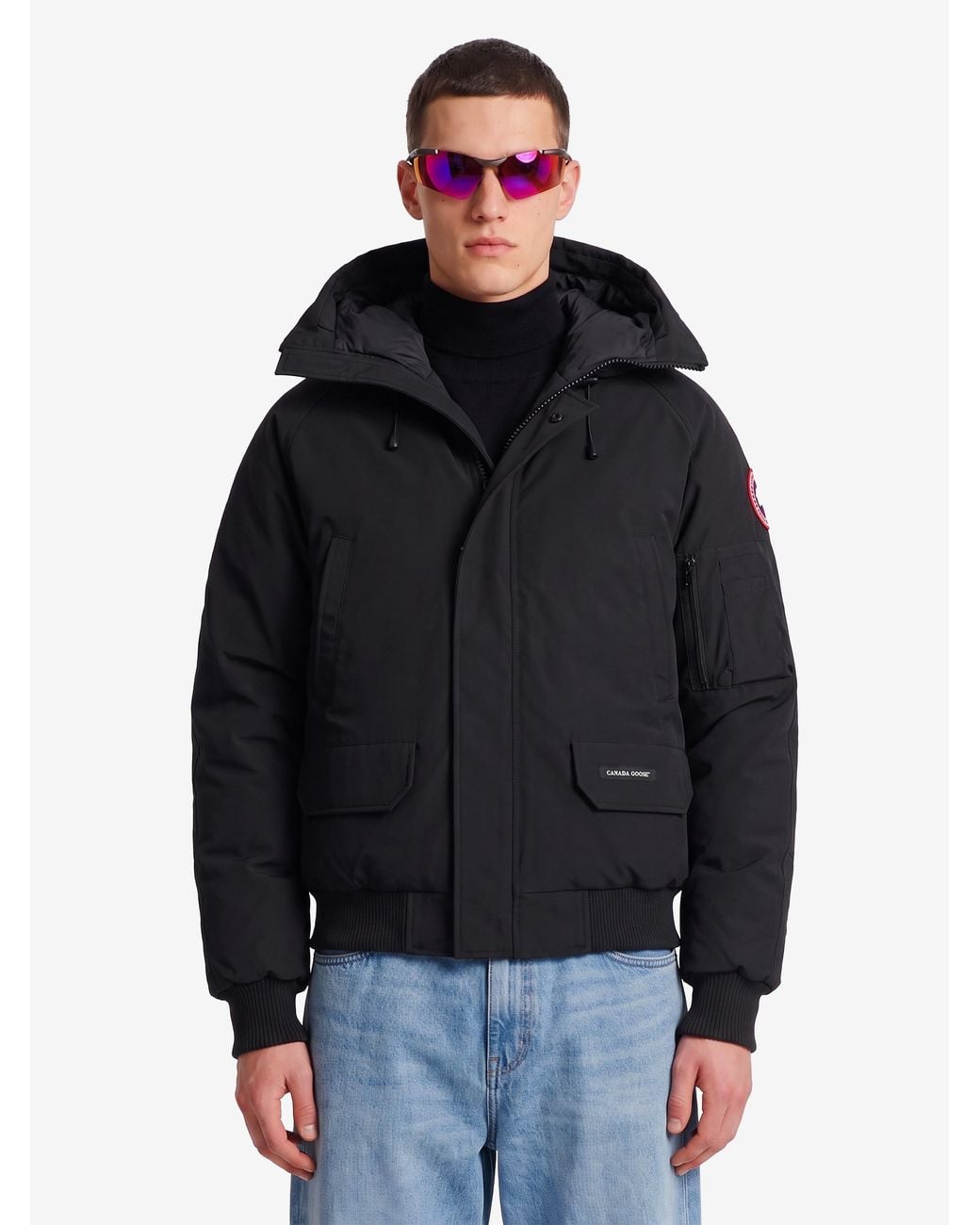 Canada Goose Blue Chilliwack Bomber for men