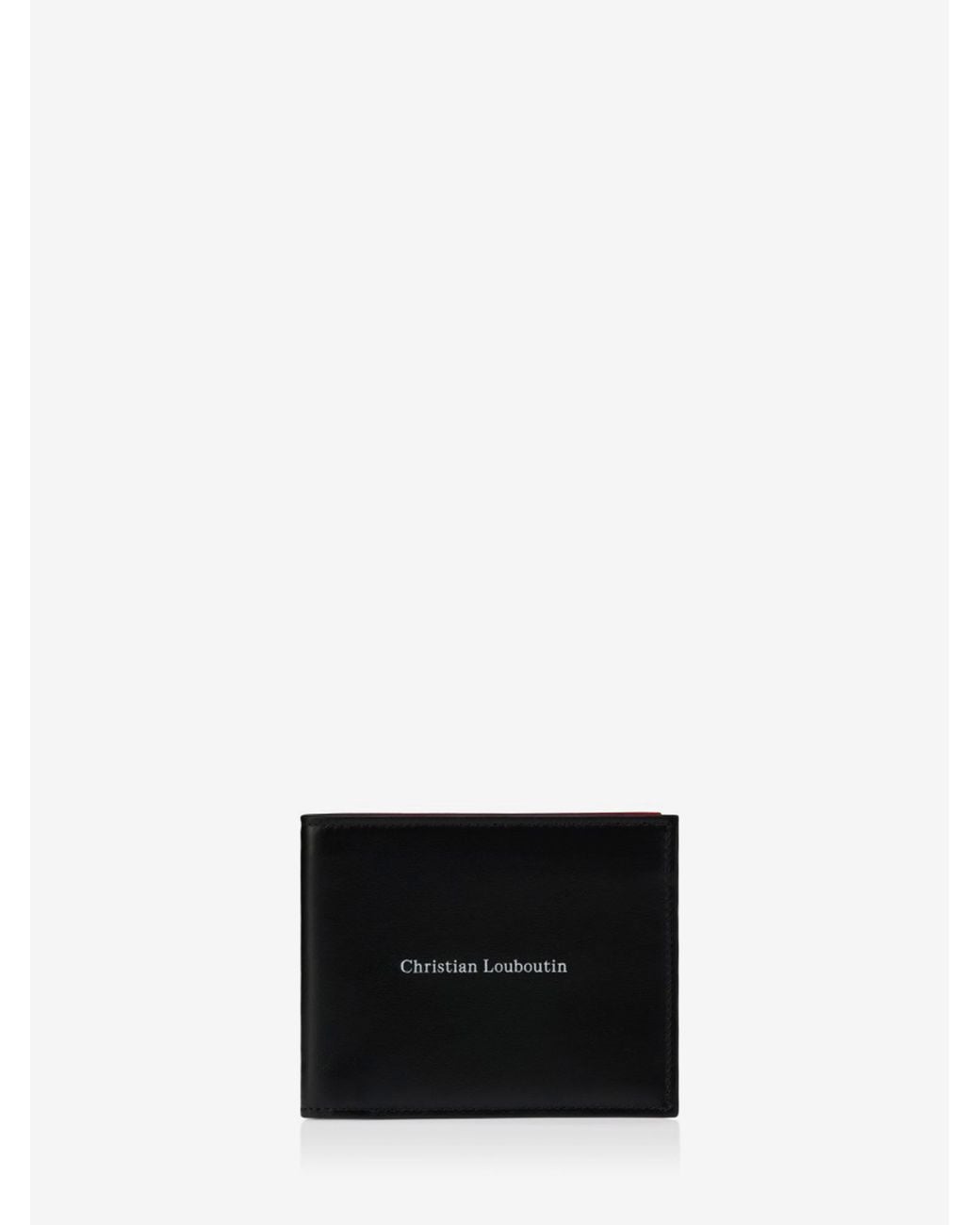 Christian Louboutin White Canopy Bifold Wallet for men
