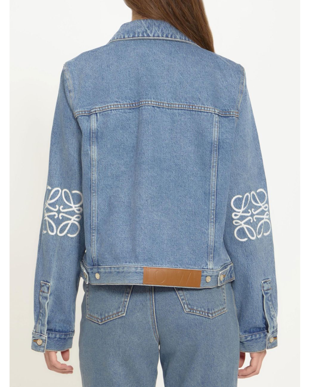 Loewe Workwear Anagram denim jacket