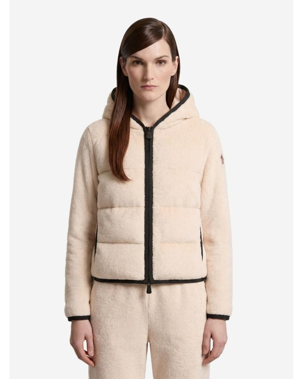 Moncler Natural Padded Polartec Sweatshirt