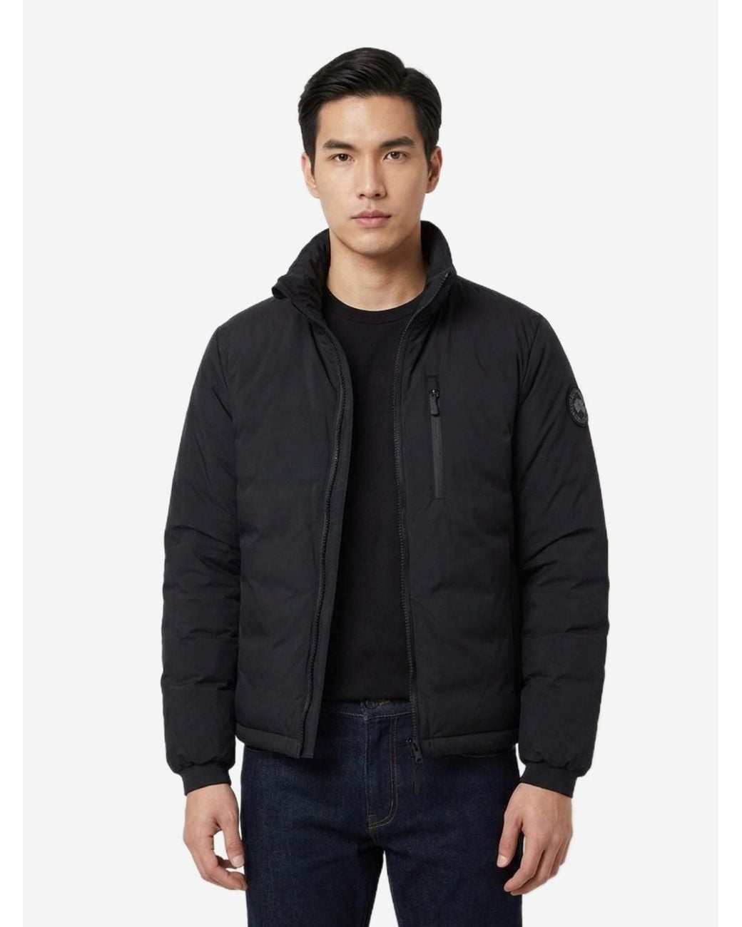 Canada Goose Black Lodge Disc Jacket for men