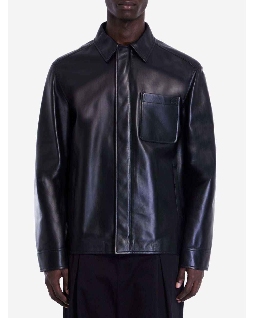 Loewe Blue Overshirt for men