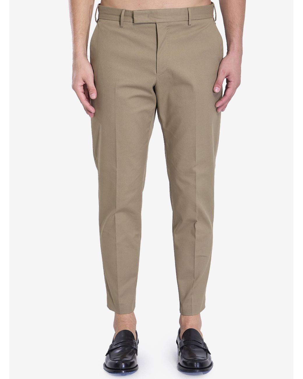 PT Torino Natural Edge Trousers for men