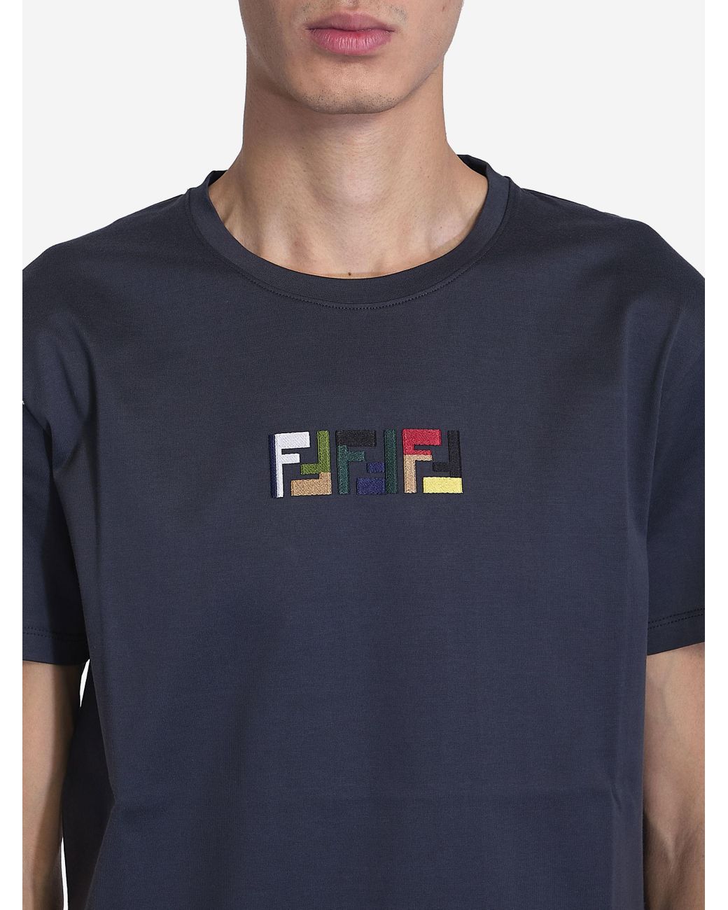 【FENDI】BIG SALE★TRIPLE FF Tシャツ FENDI | Triple Ff T-Shirt | Men | Black | Flannels