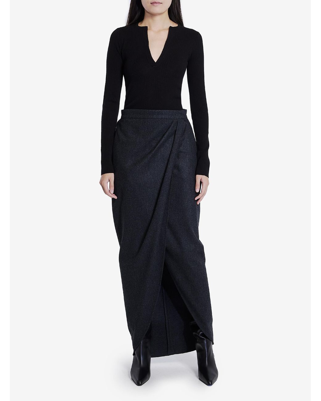 【送料&関税込】Max Mara aprile1234 Skirt Max Mara Aprile Skirt in Blue | Lyst