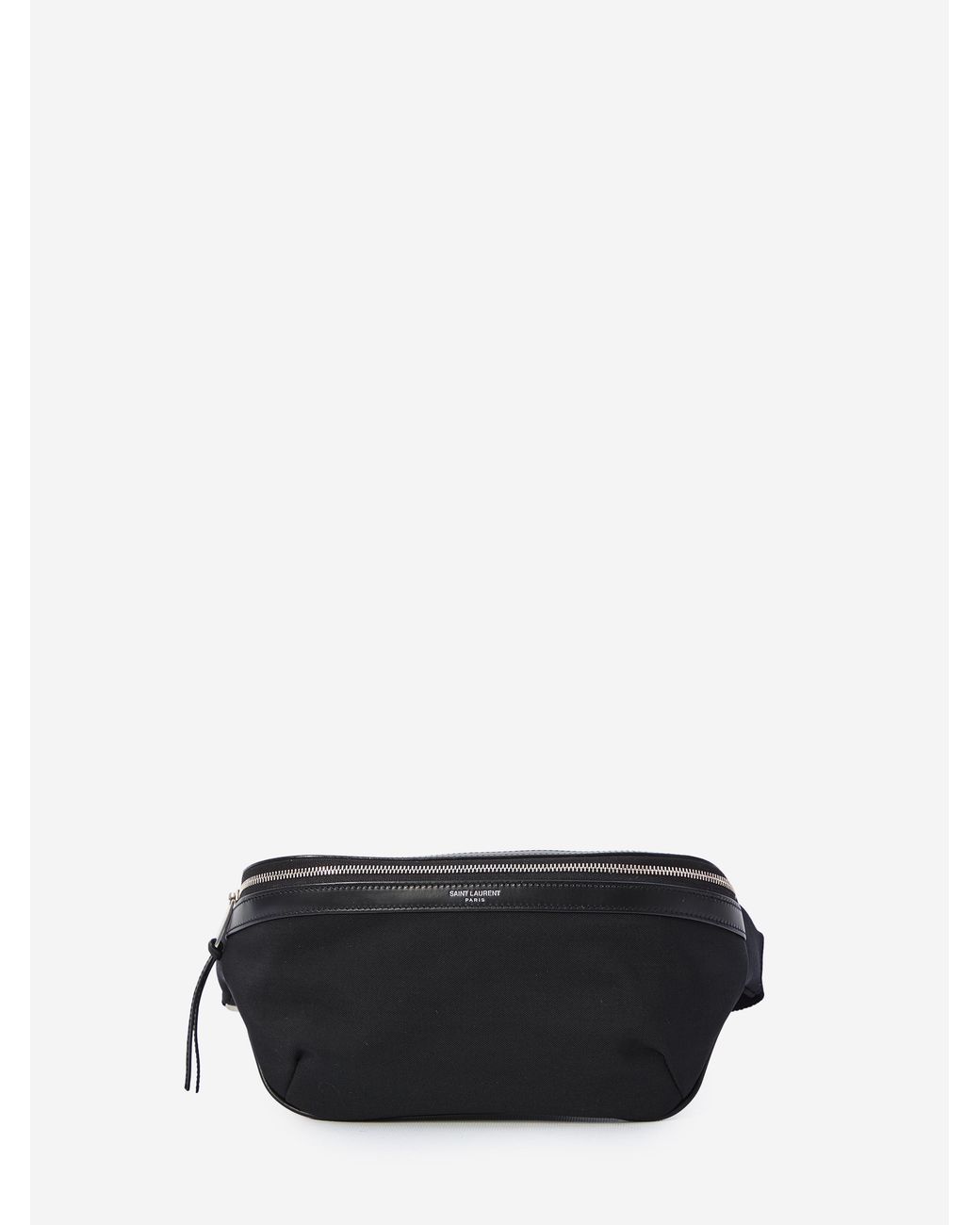 Saint Laurent White Classic Belt Bag for men