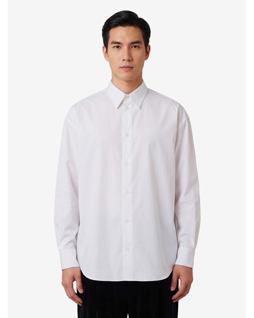 The Row White Tomek Shirt for men