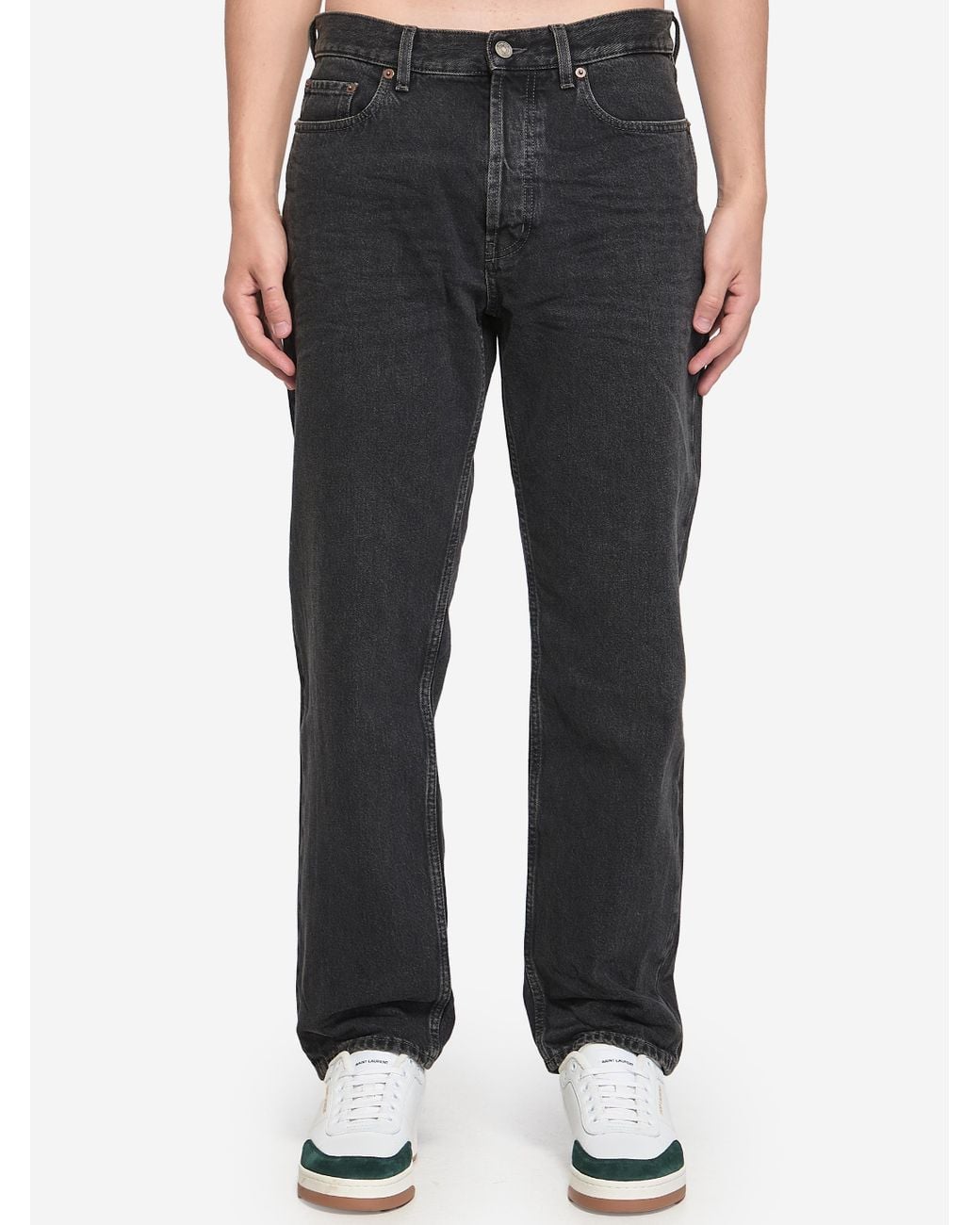 Saint Laurent Black Mick Denim Pants for men