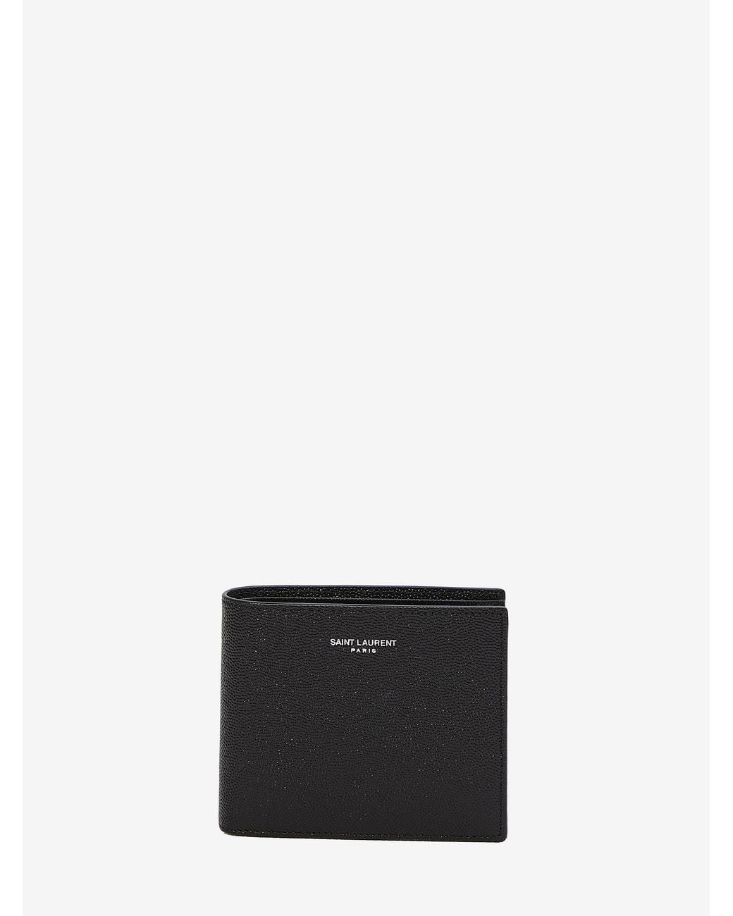 Saint Laurent White Eastwest Wallet for men