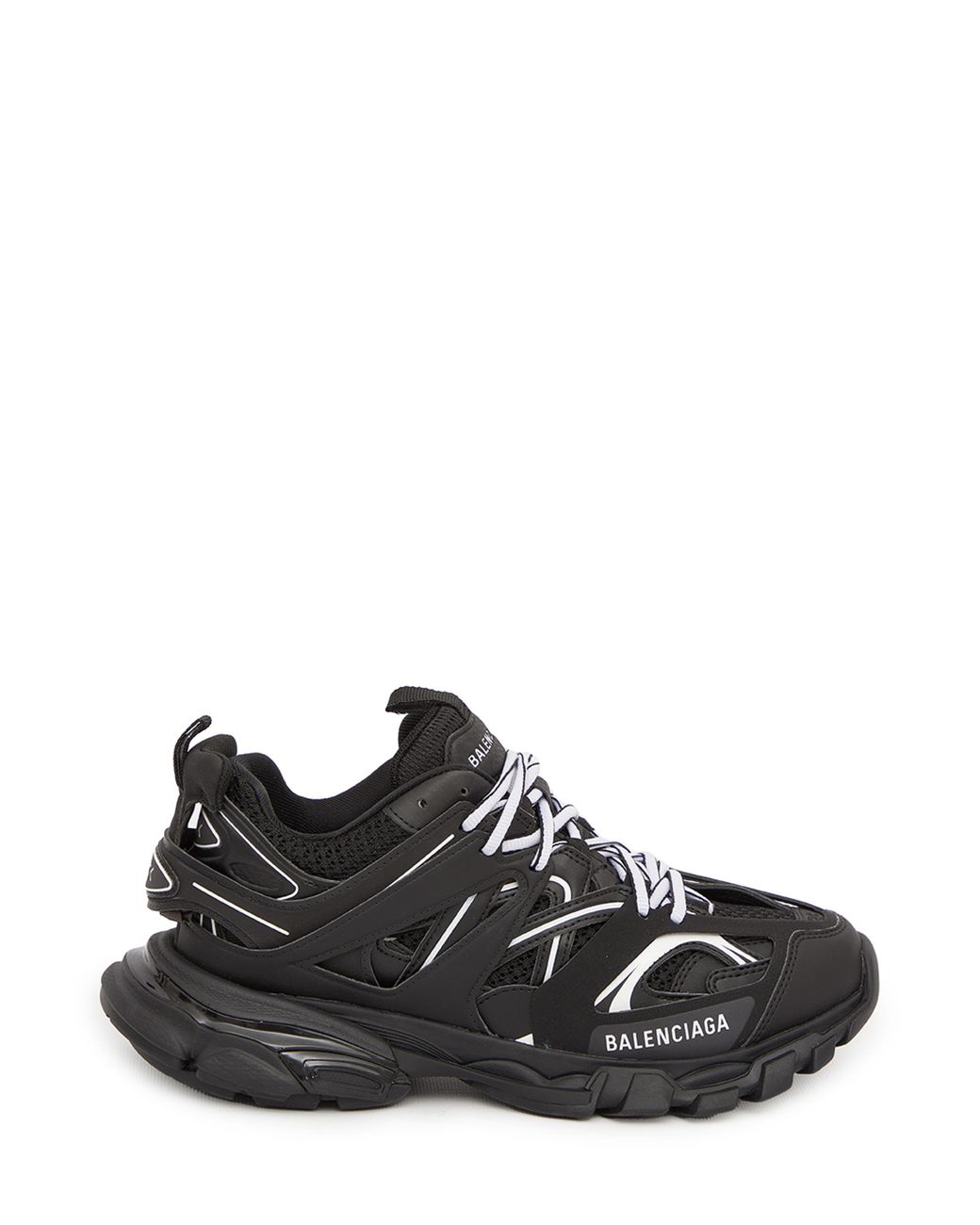 balenciaga black track sneakers