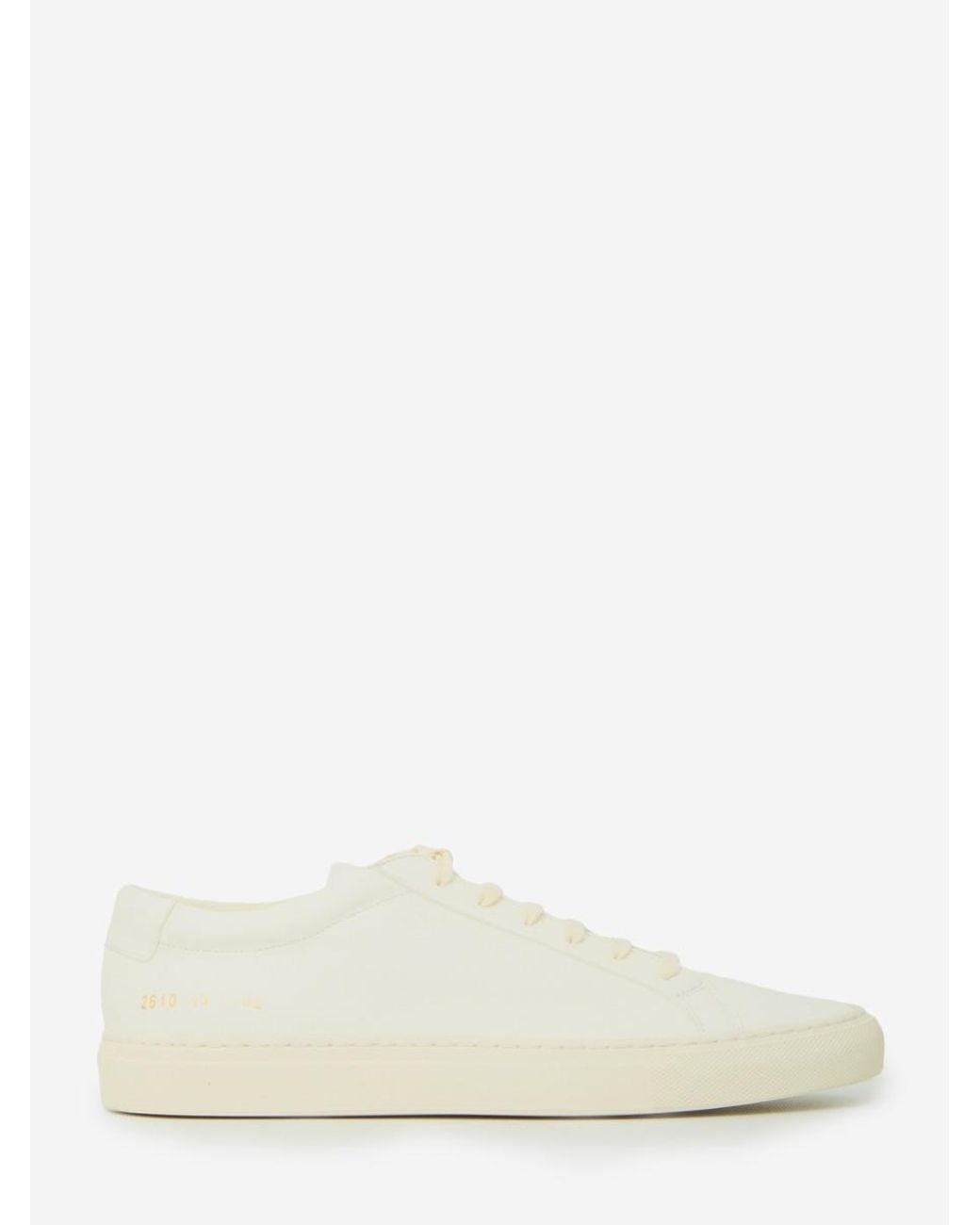 Common Projects Natural Off Achilles Premium Sneakers for men
